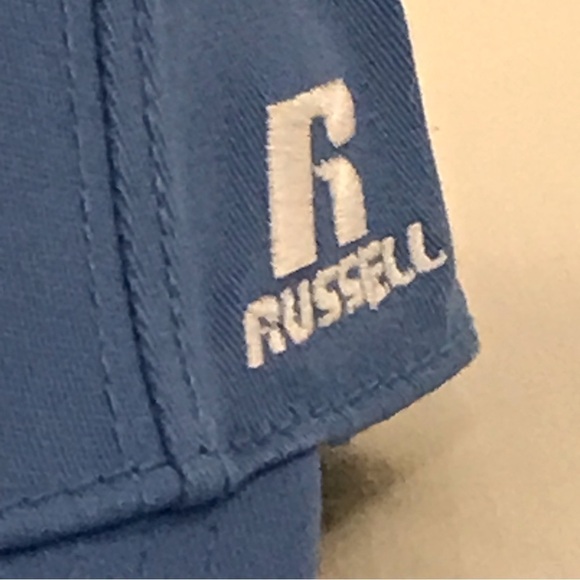 Russell Athletic - Plain Blue A-Flex Adjustable OSFA Ball Cap - Picture 12 of 15